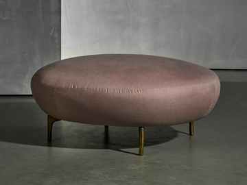 ELLA LIVING - Fabric footstool by Piet Boon - view 2